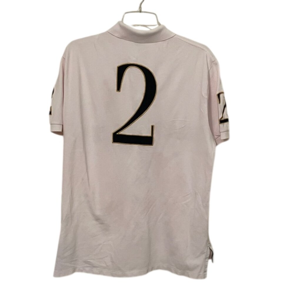 Polo Ralph Lauren Black Watch Big Pony Shirt Mens Large Pink Gold Crest Logo #2 - Picture 4 of 14